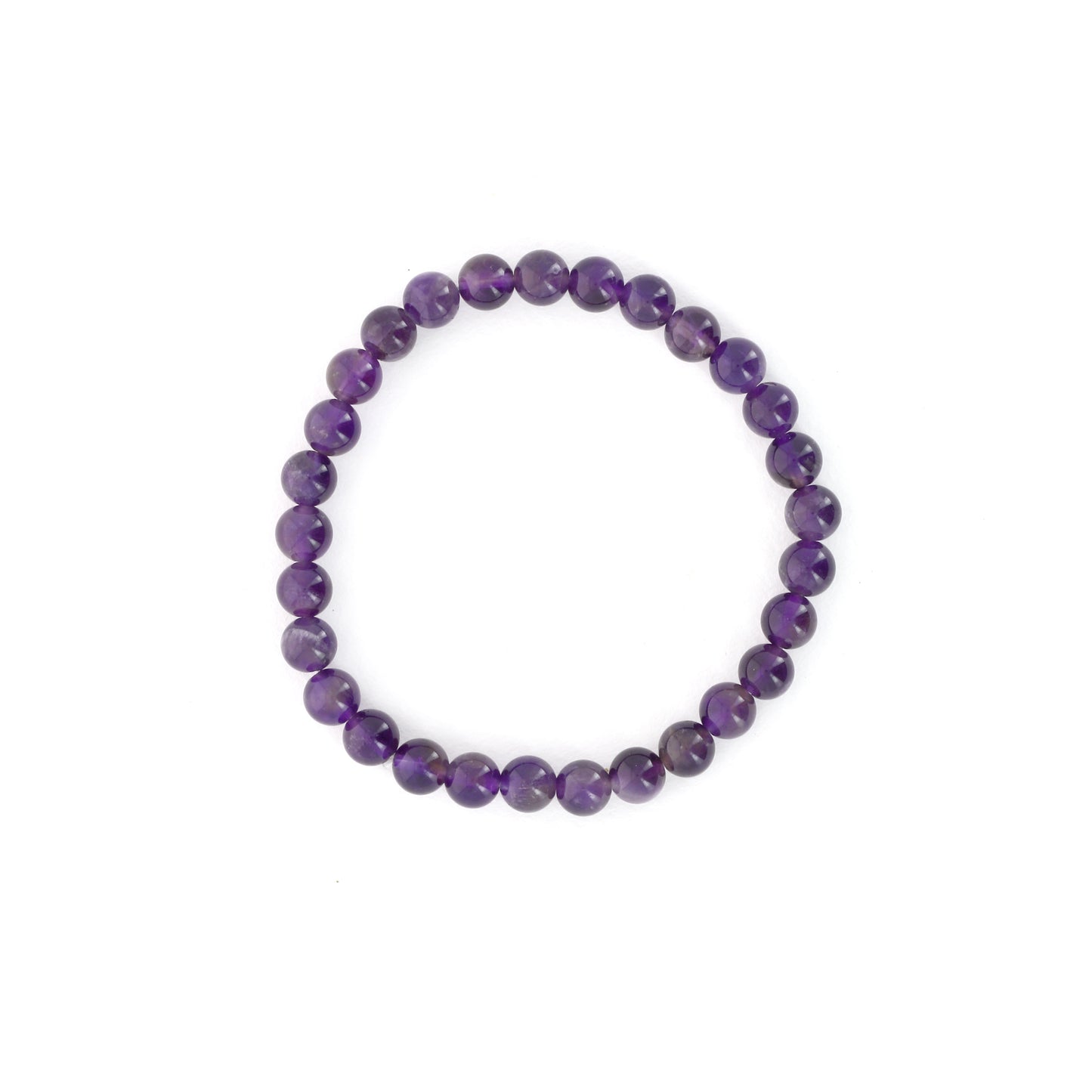 Amethyst tumbled stone