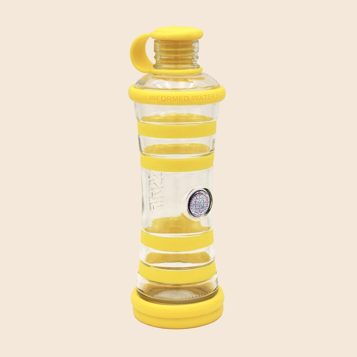 Bouteille I9 Eau Informée - jaune solaire