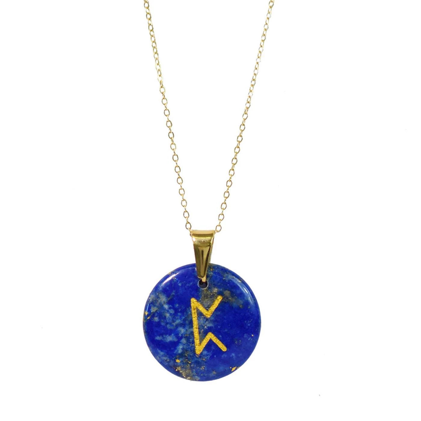 Collier Talisman Runique - Intuition