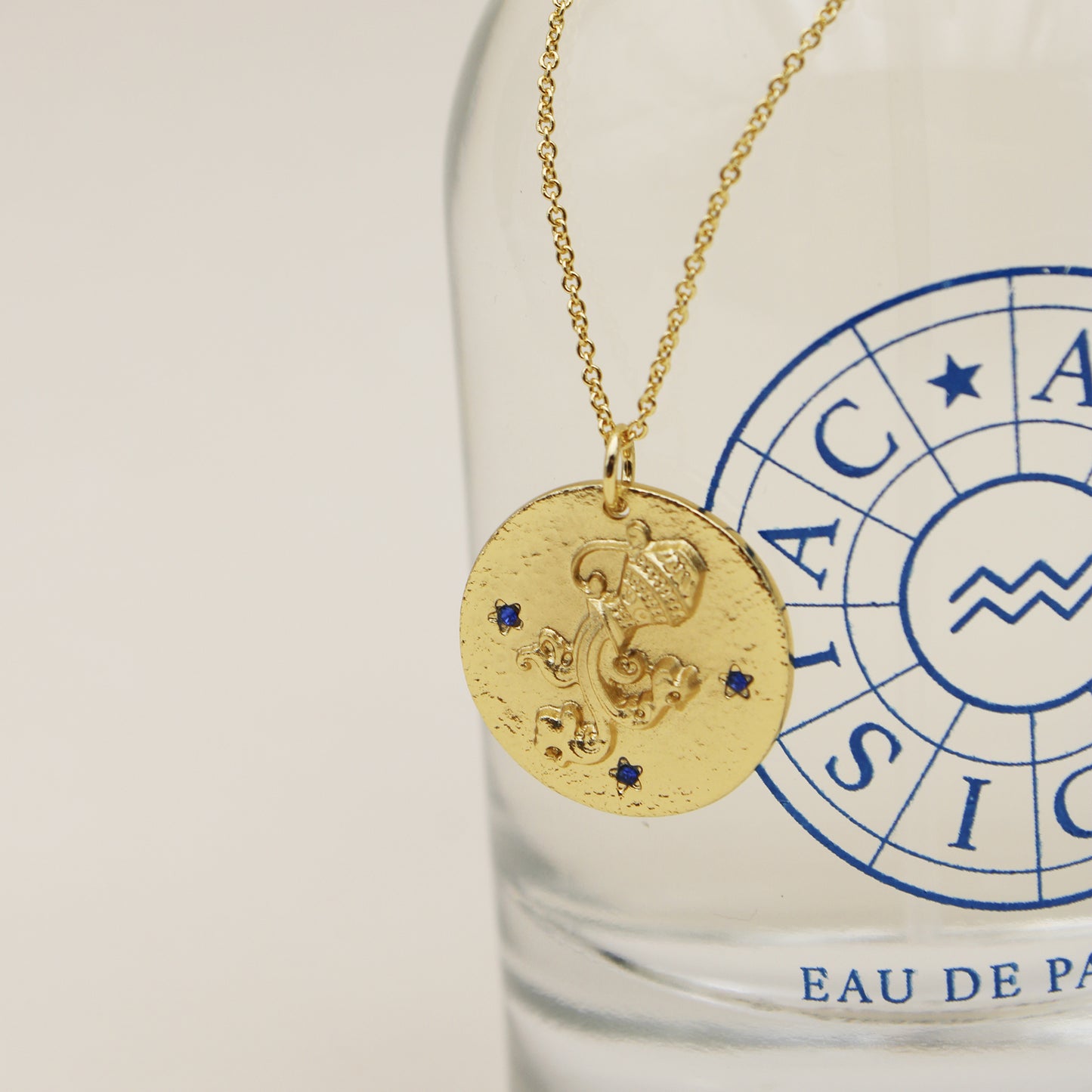 The Box: Perfume and Aquarius Necklace