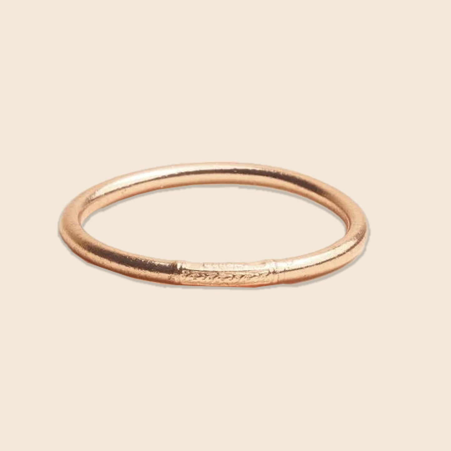 Mantra-Champagne Buddhist bangle