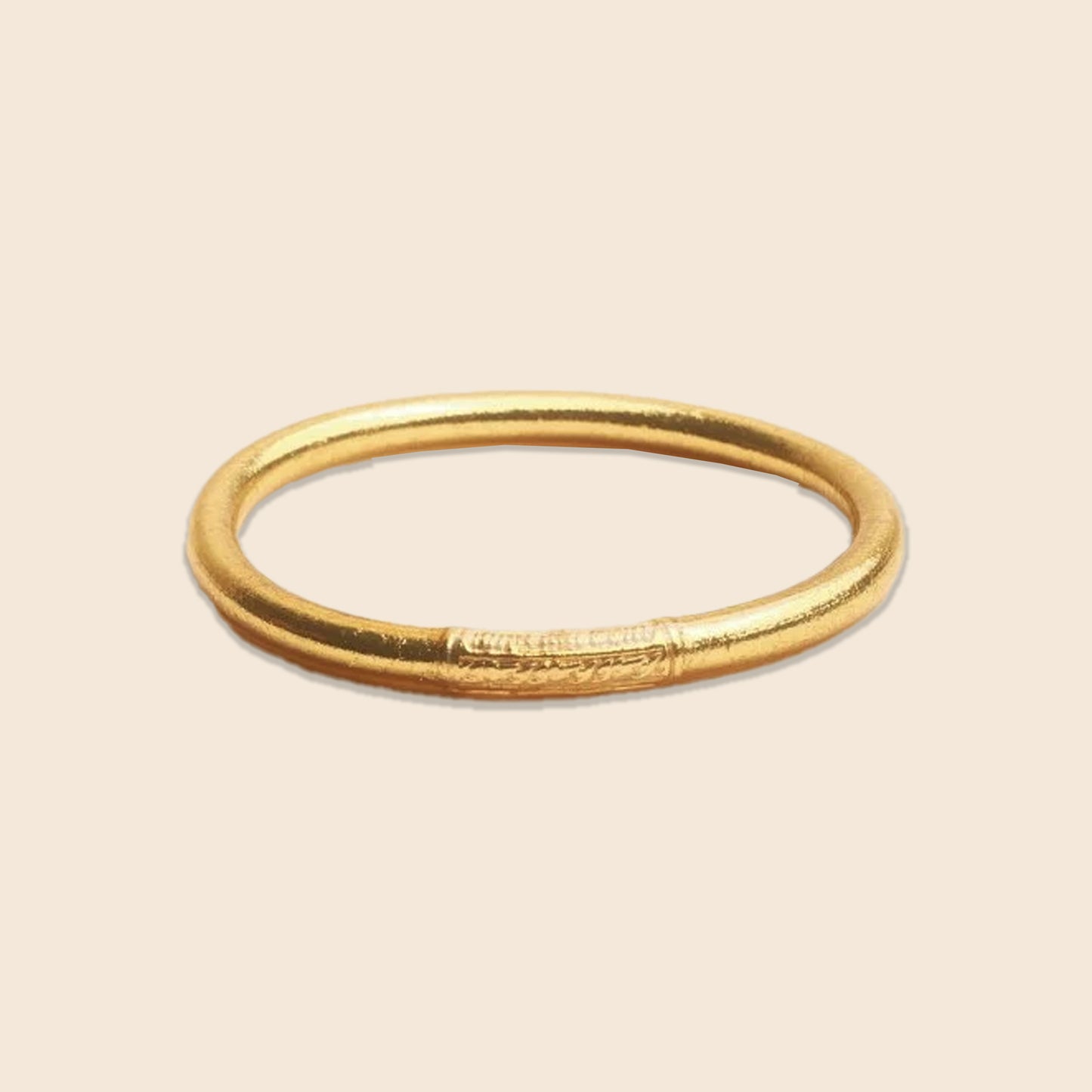 Buddhist Mantra-Gold Bangle