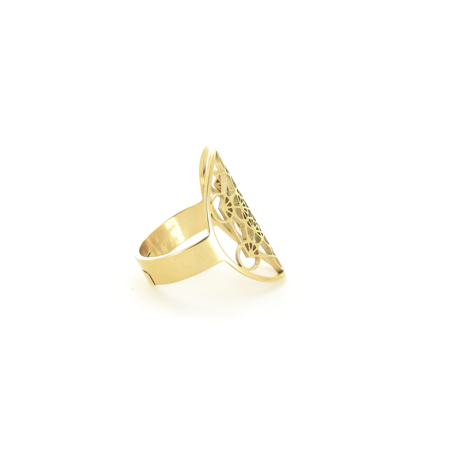 Bague géométrie sacrée