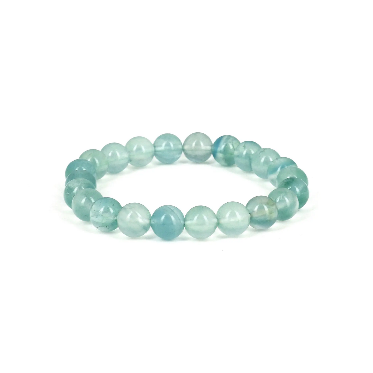 Bracelet Fluorite bleue - pierres naturelles