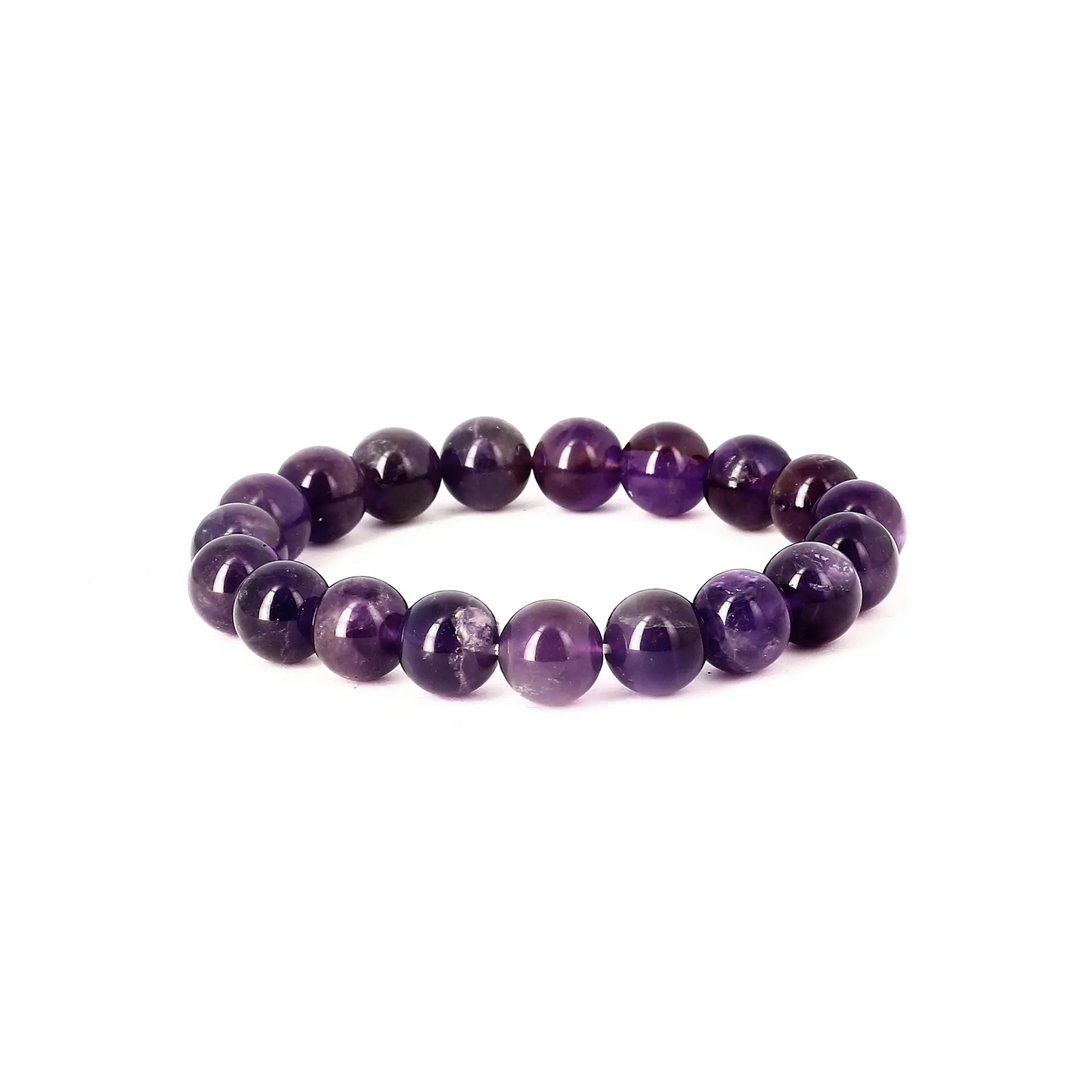 Amethyst tumbled stone