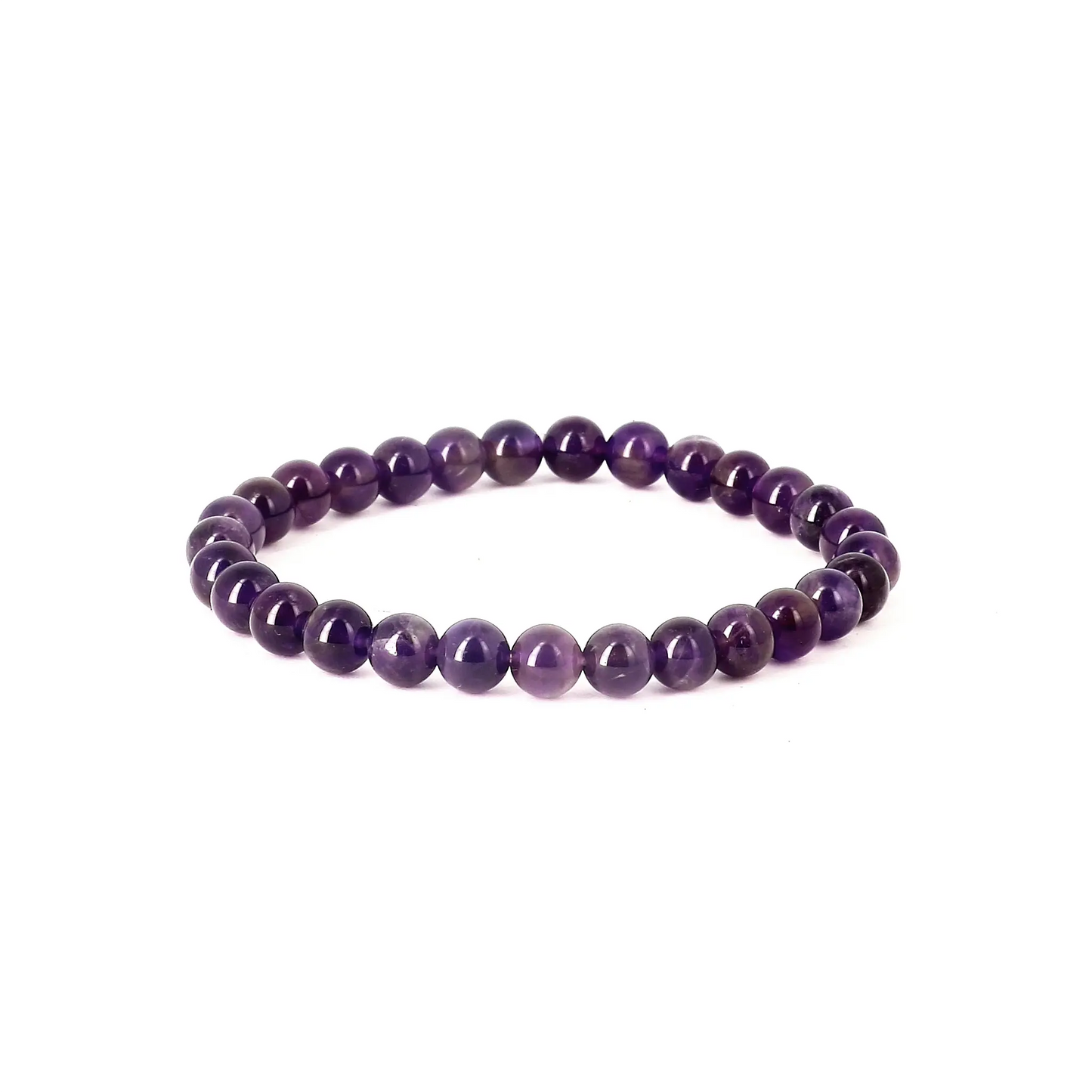 Amethyst tumbled stone