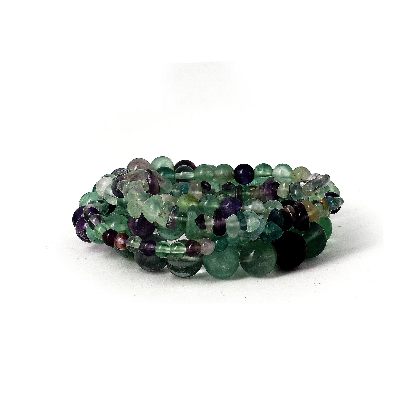 Bracelet Fluorite multi - pierre naturelles