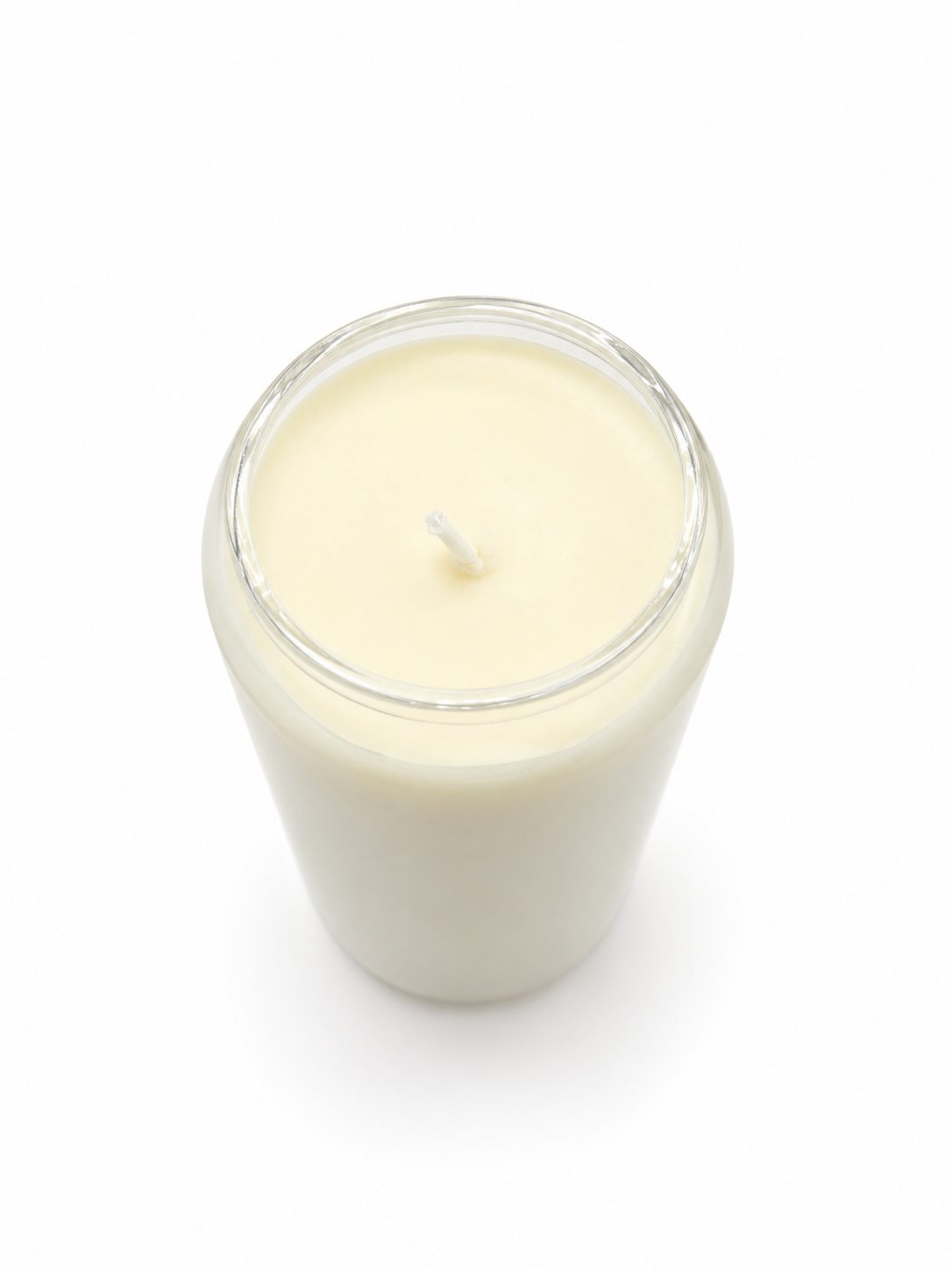 Neuvaine Blanche – Bougie de prière 9 jours à l'huile végétale