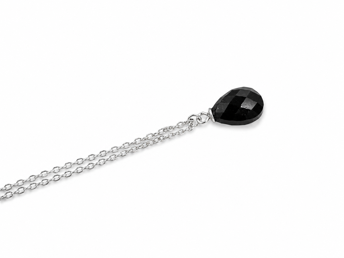 Collier Onyx Goutte