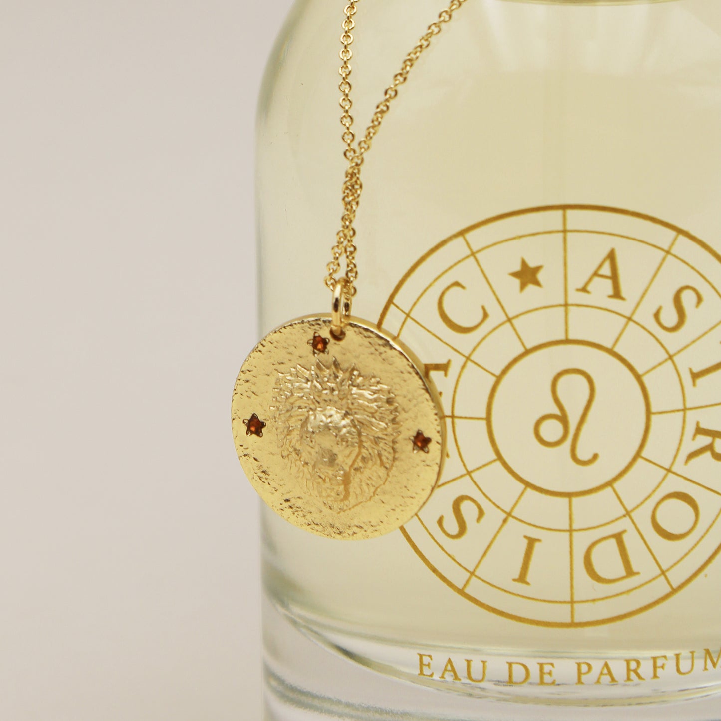 The Box: Perfume and Lion Necklace