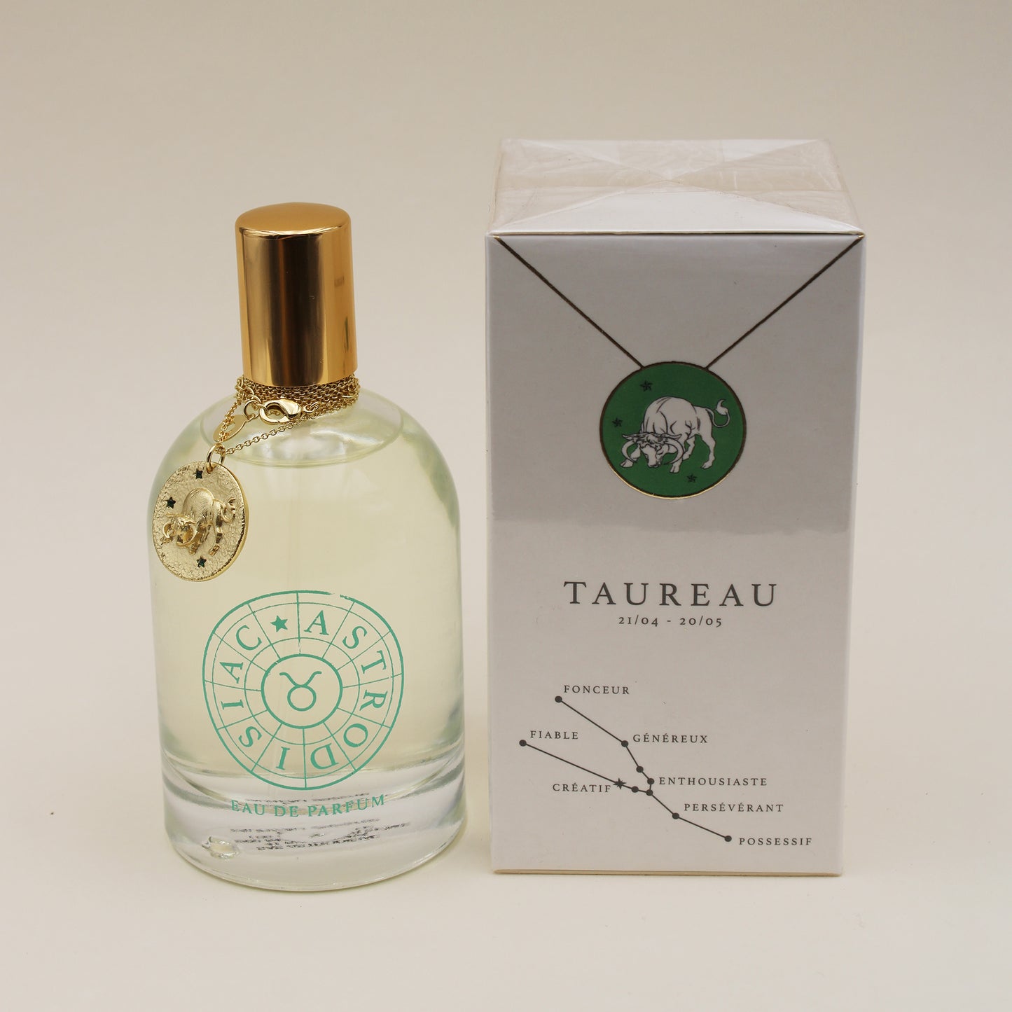 The Box: Perfume and Taurus Necklace