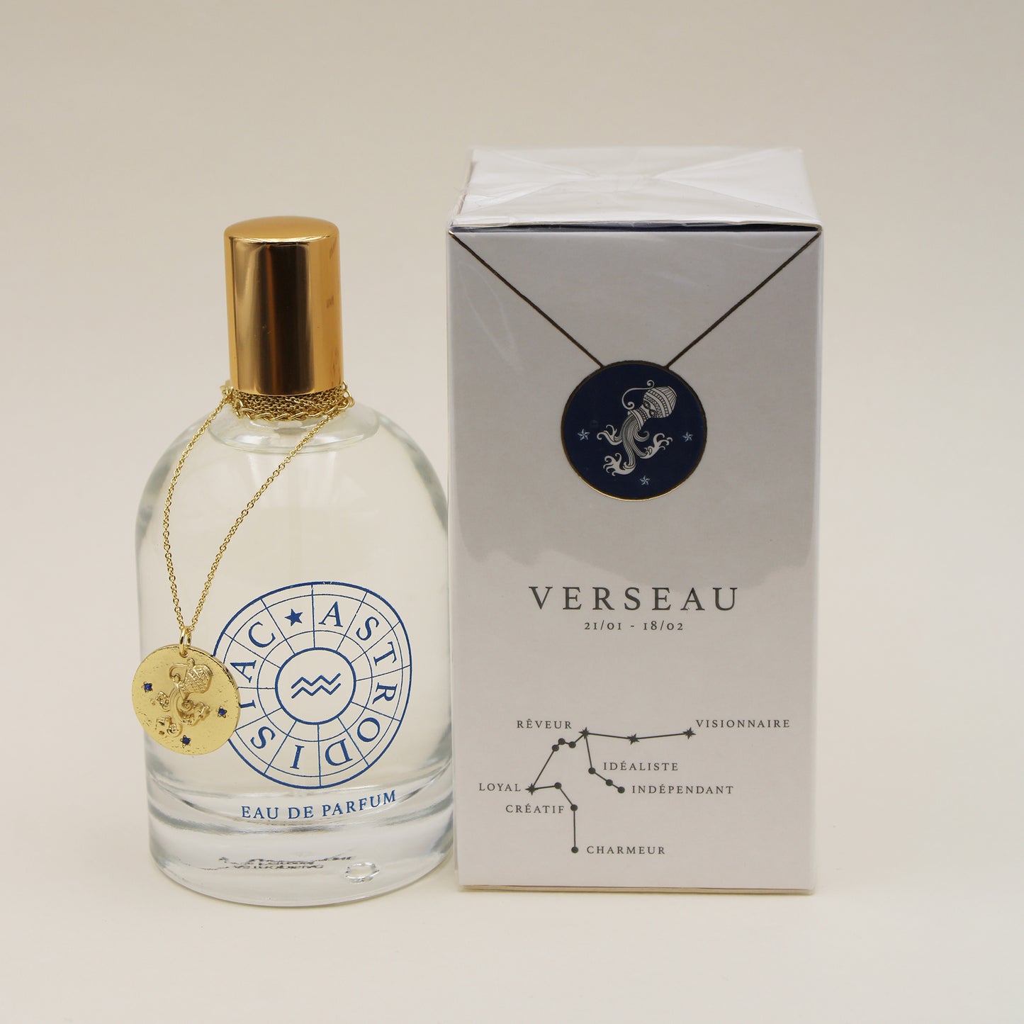 The Box: Perfume and Aquarius Necklace