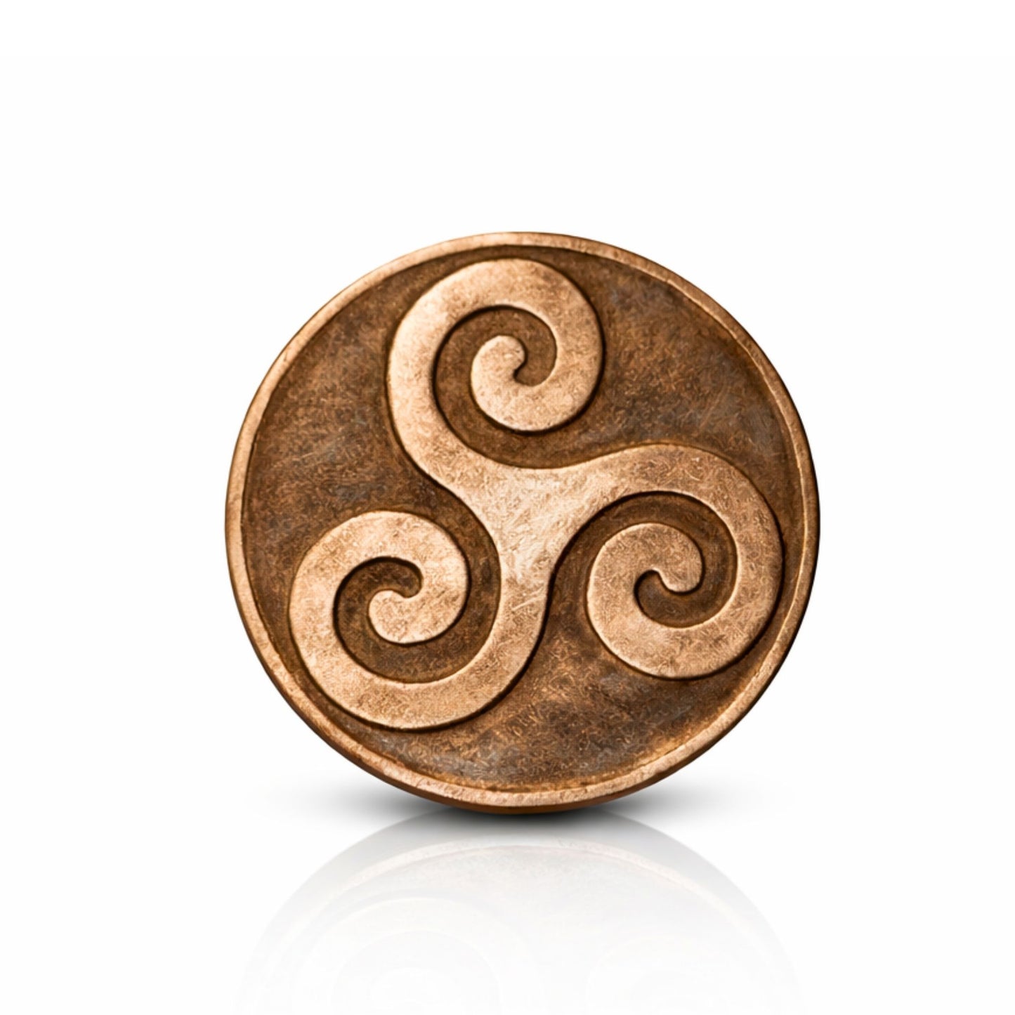 Pieces en cuivre forme géométrique