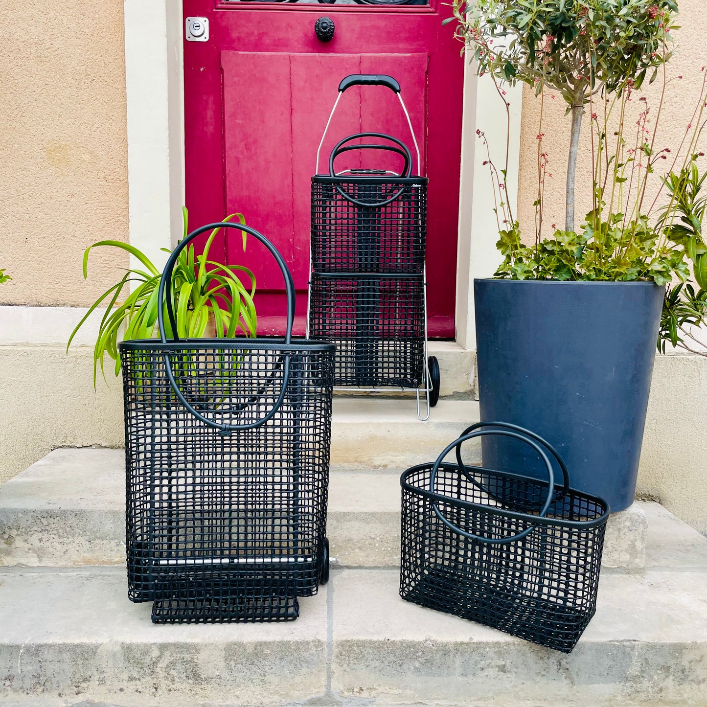 Two-Tier Shopping Cart