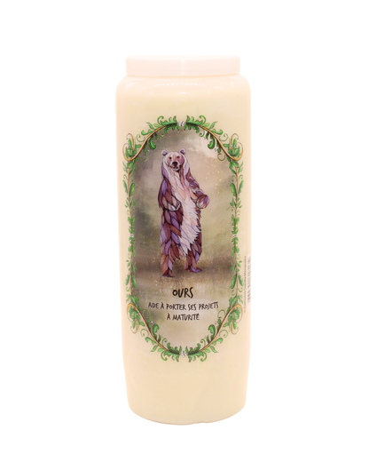 Bougies Neuvaines – Animaux Totems
