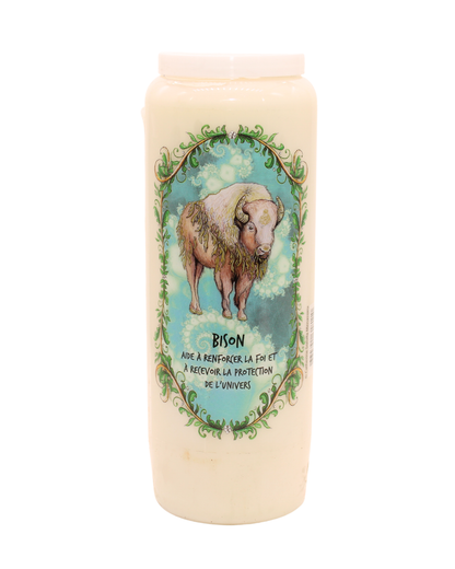 Bougies Neuvaines – Animaux Totems