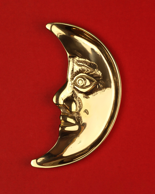 Plateau Croissant de Lune en Laiton