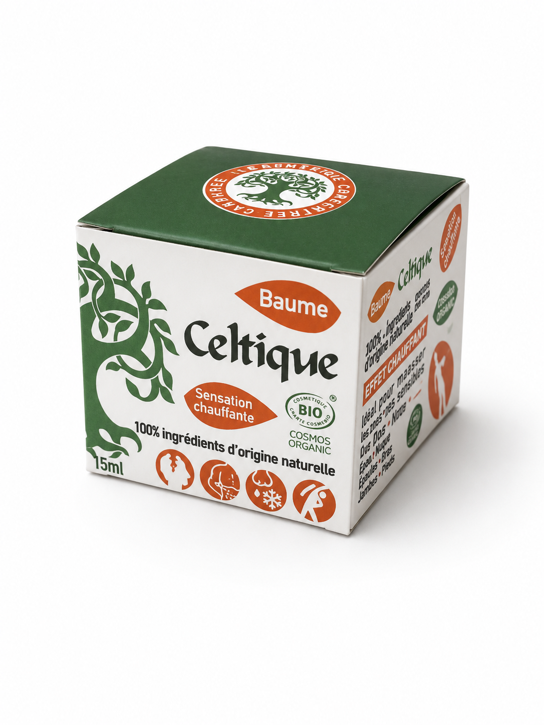 Baume Celtique Chauffant Bio