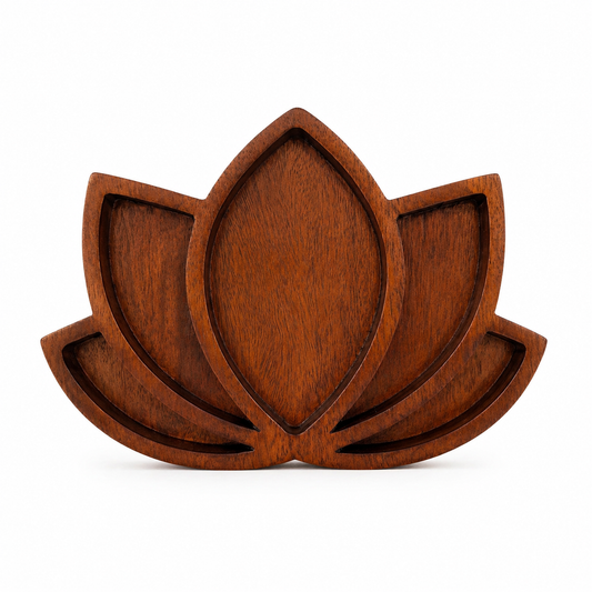 Support en Bois Lotus