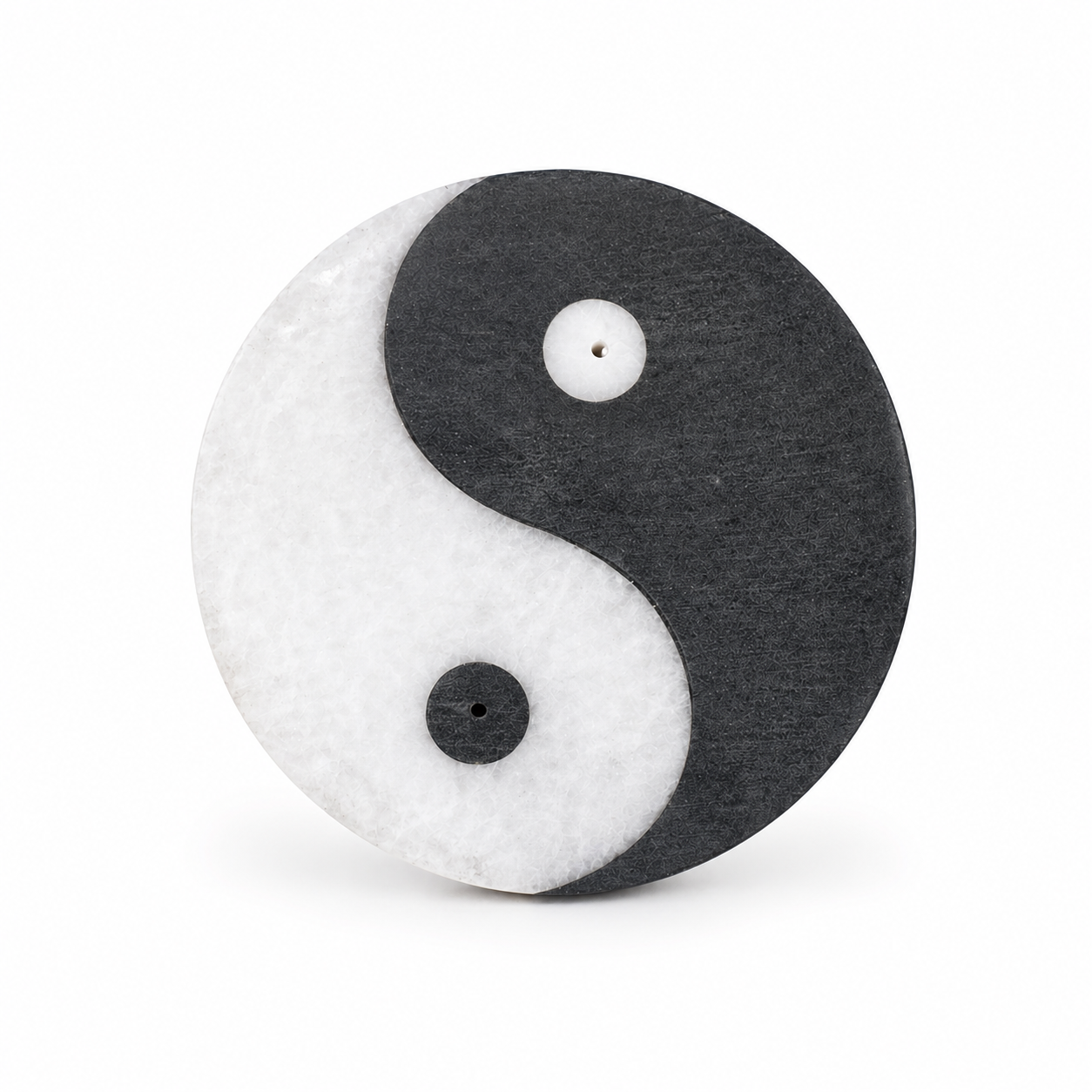 Porte-Encens Yin Yang en Pierre – Équilibre & Harmonie