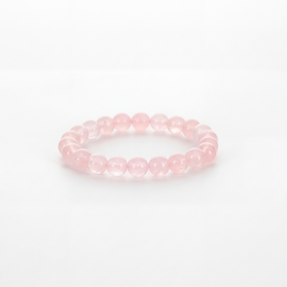 Bracelet Quartz Rose - pierres naturelle