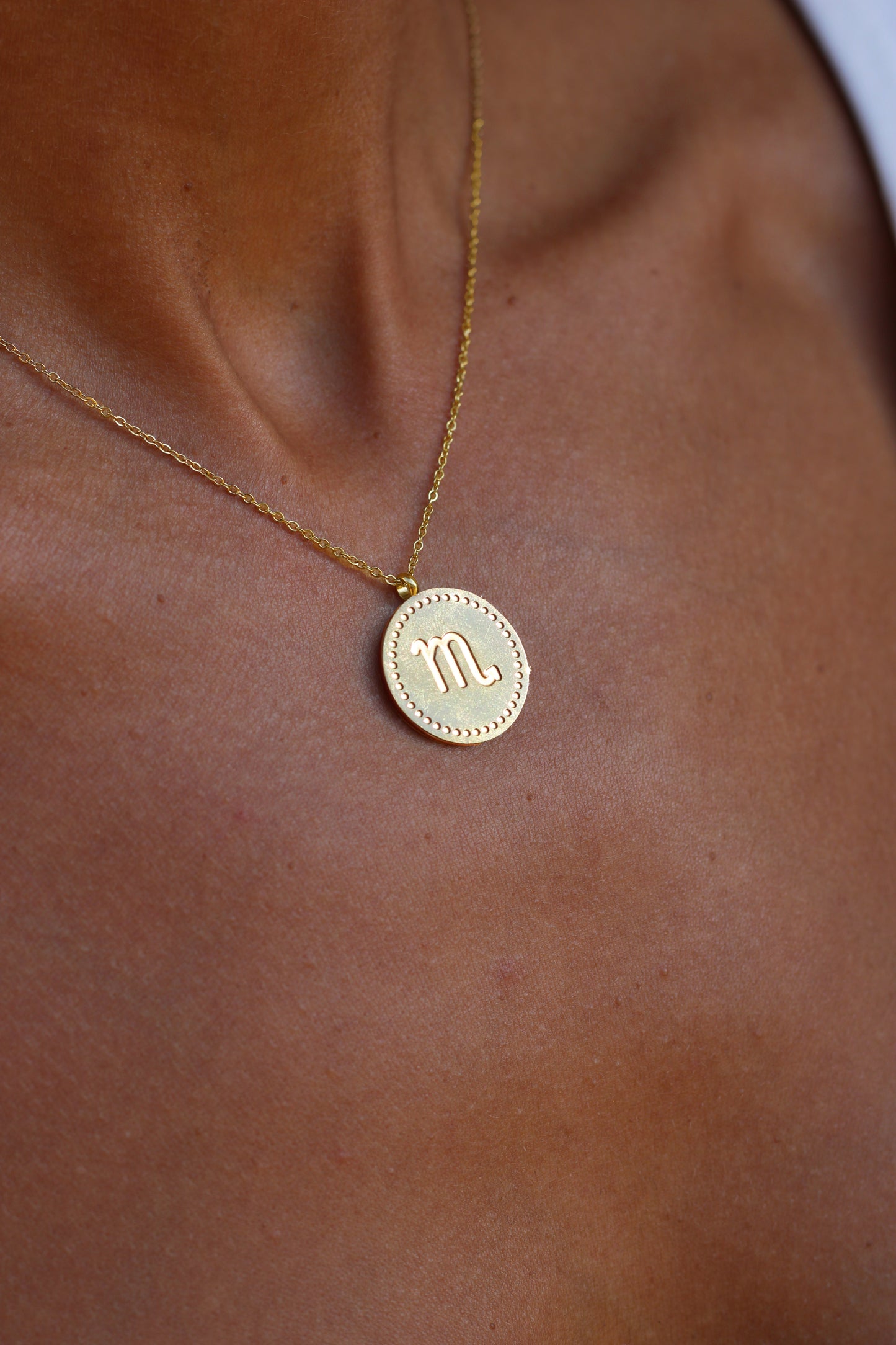 Collier signe astrologique Scorpion