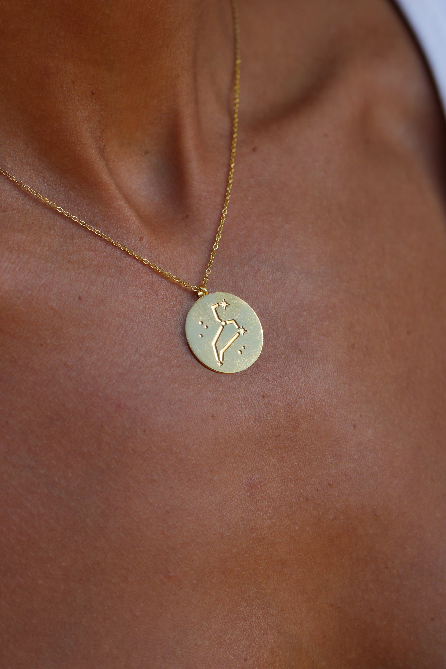 Collier astrologique Lion