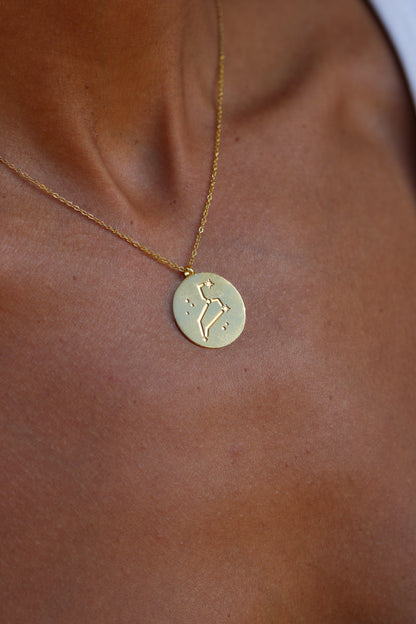 Collier astrologique Lion