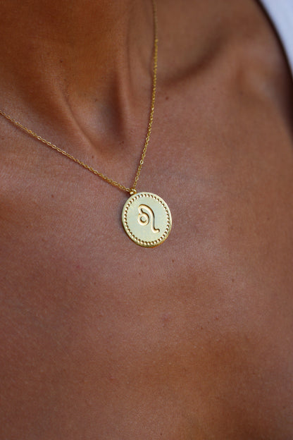 Collier astrologique Lion