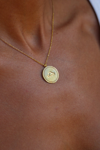 Collier astrologique Balance