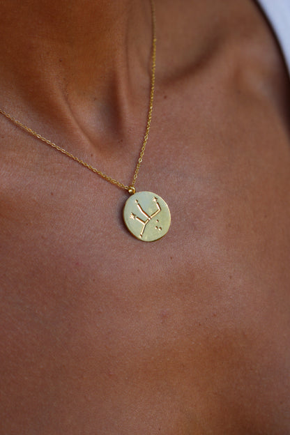 Collier astrologique Vierge