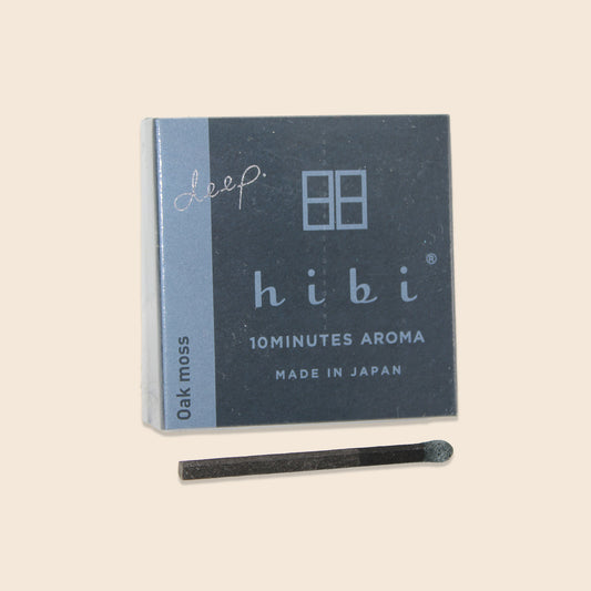 Bâtons d'encens Japonais Hibi - Mousse de chêne