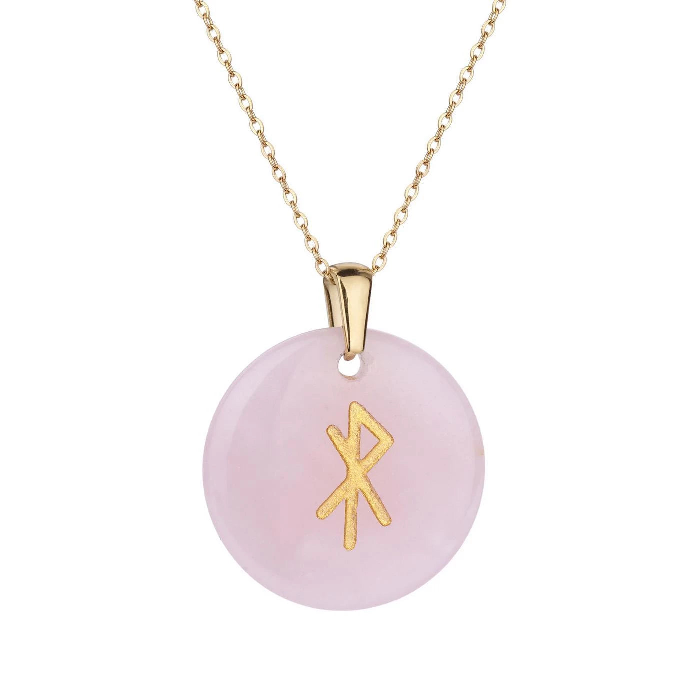 Collier Talisman Runique - Amour