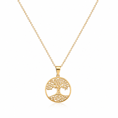 Collier Arbre de Vie Doré
