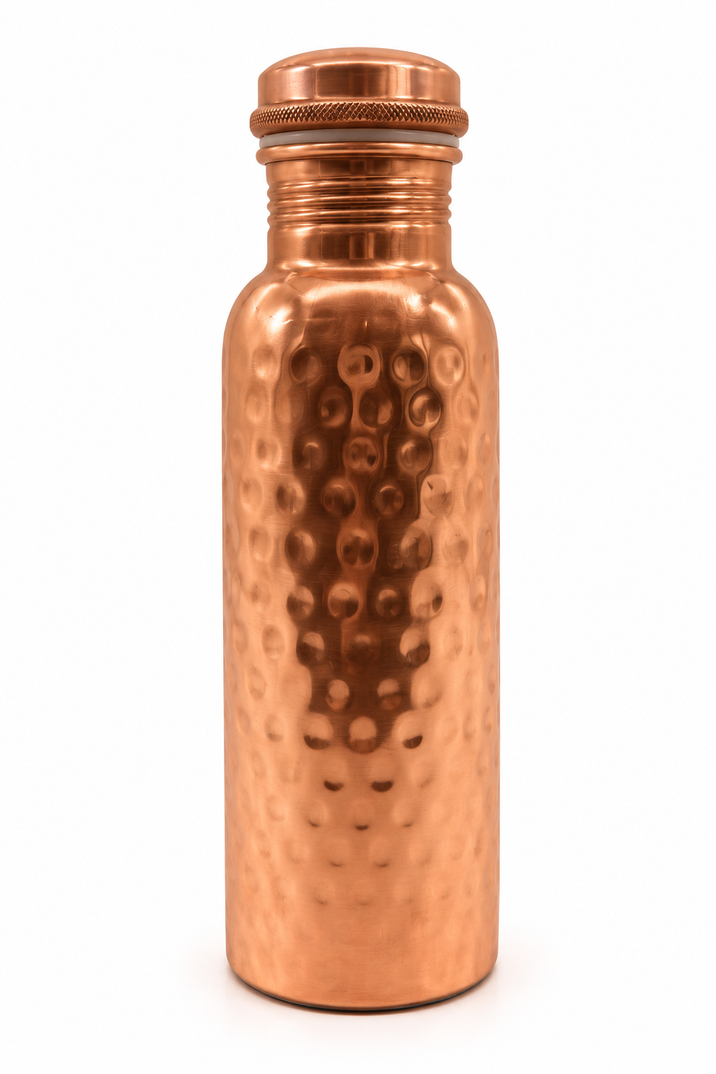 Gourde en Cuivre Martelé 1 L – Cuivre Pur 100 %