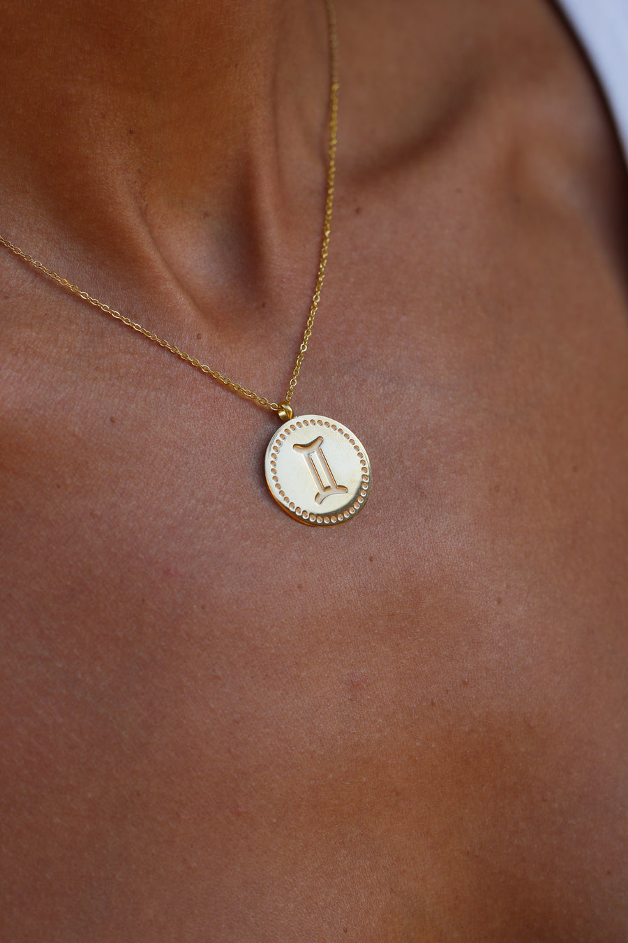 Collier astrologique Gémeaux