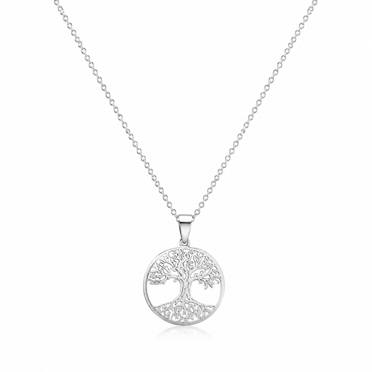 Collier Arbre de Vie Argenté