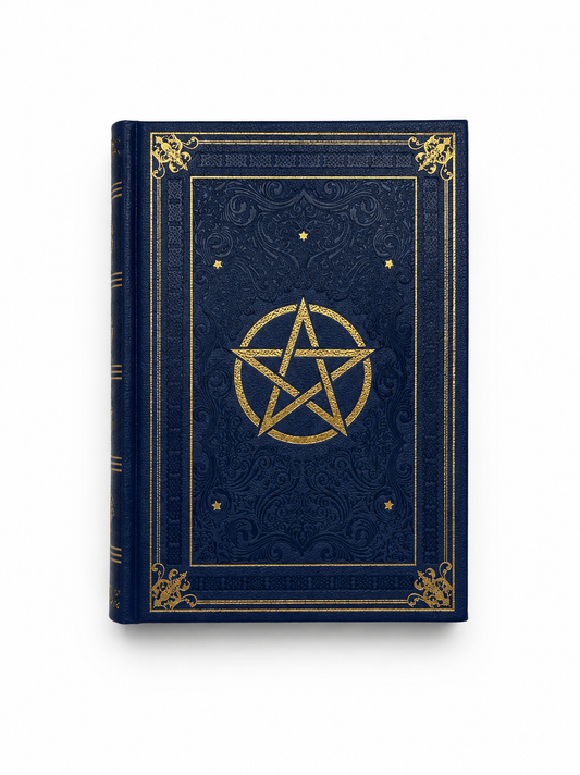 Grimoire Pentagramme A5 – Livre des Ombres & Carnet de rituels