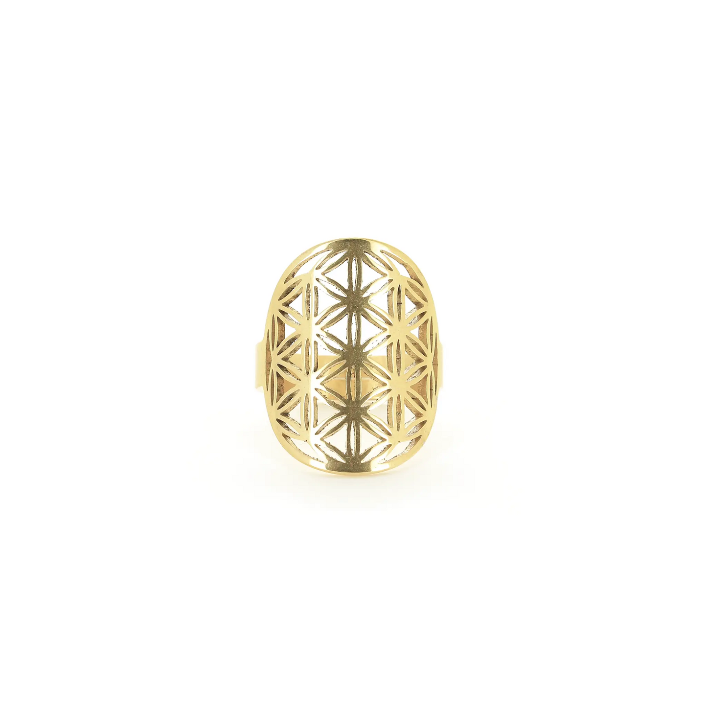 Bague géométrie sacrée