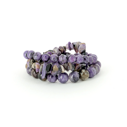 Bracelet Charoïte - pierres naturelles