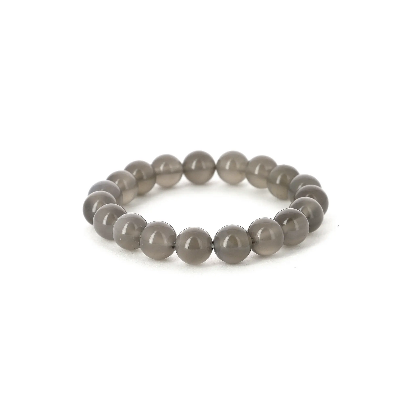 Bracelet Agate grise -  pierres naturelles