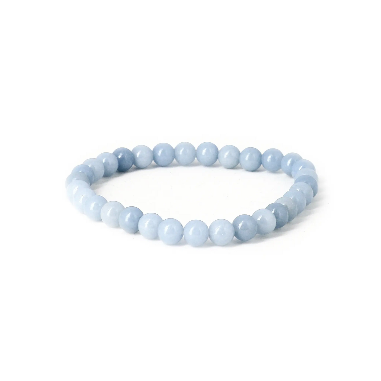 Bracelet Angélite - pierres naturelles