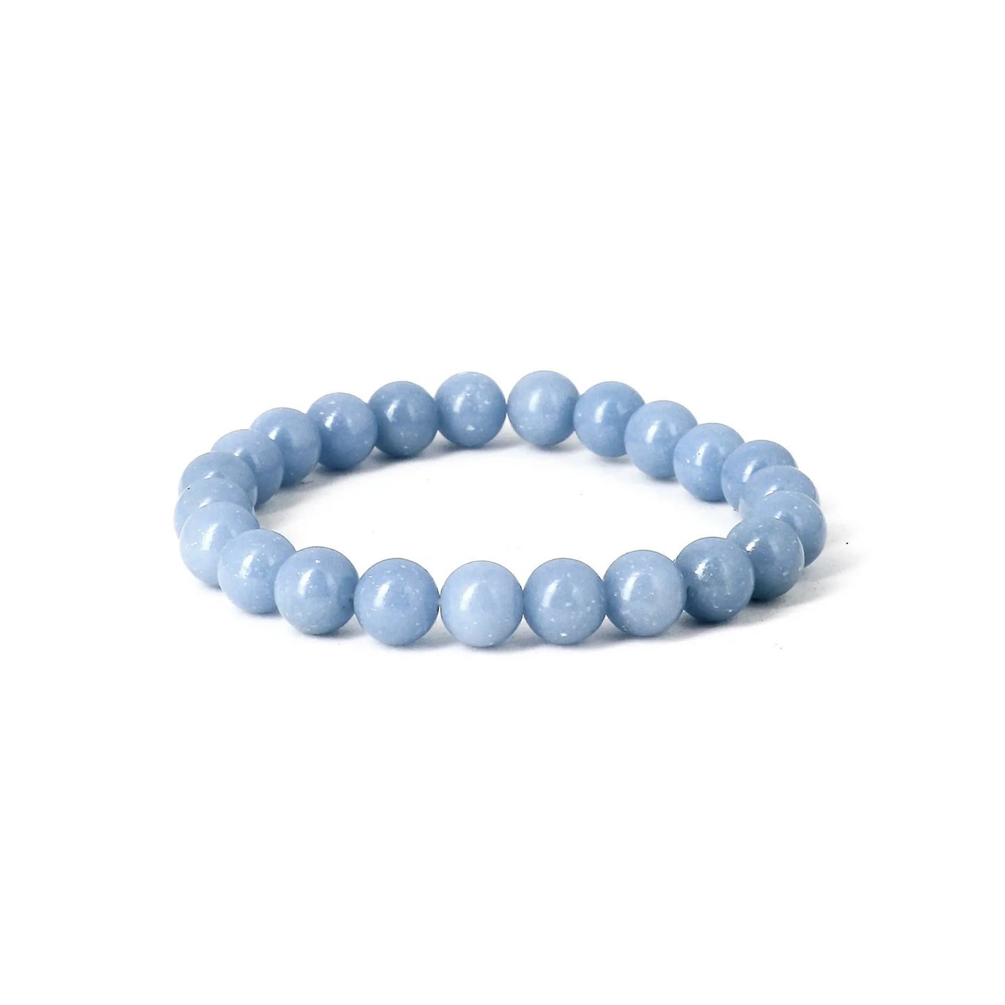 Bracelet Angélite - pierres naturelles