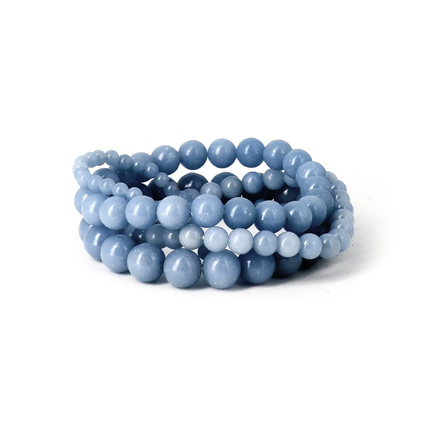 Bracelet Angélite - pierres naturelles