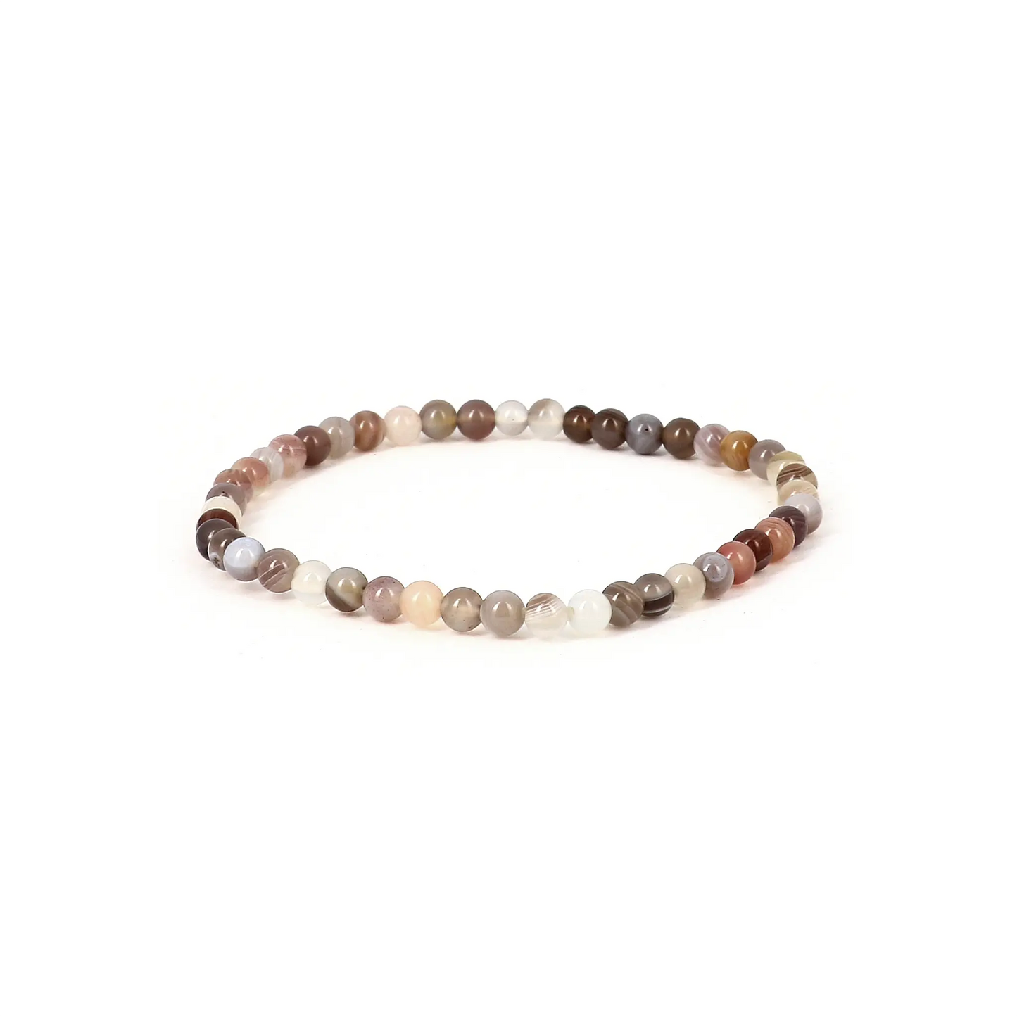 Botswana Agate Bracelet - Baroque Style