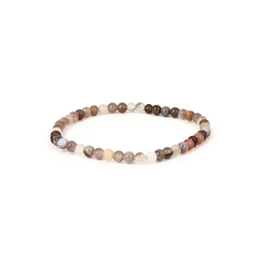 Botswana Agate Bracelet - Baroque Style
