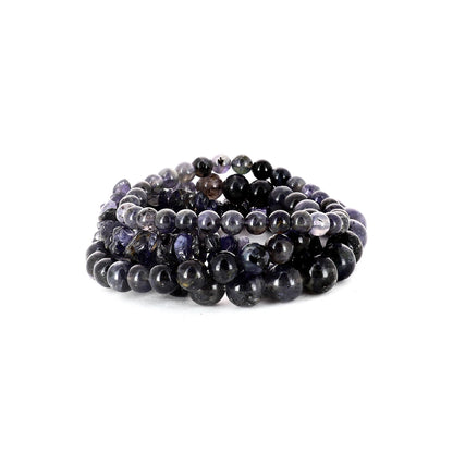 Bracelet Cordierite - pierres naturelles