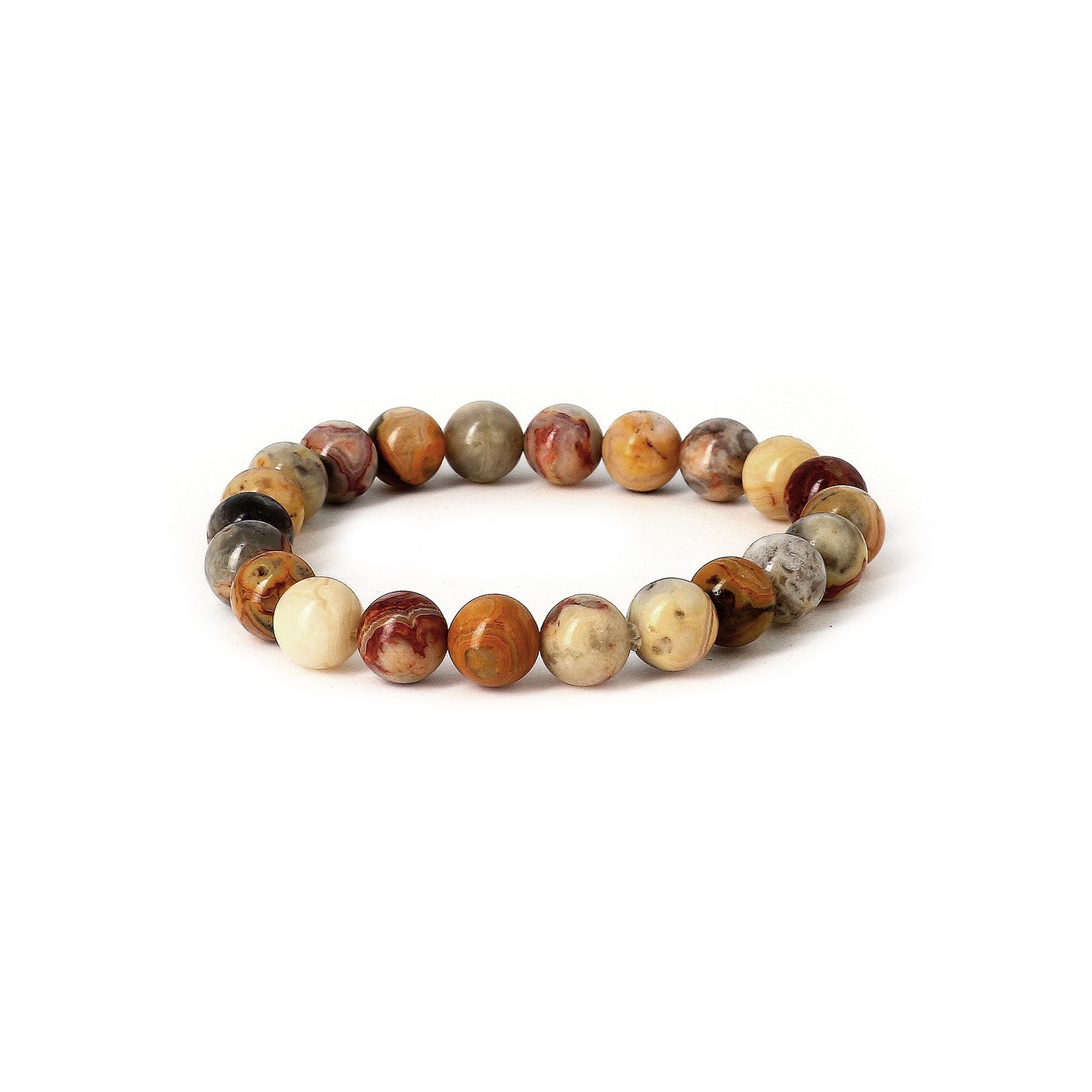 Bracelet Agate Crazy - pierres naturelles