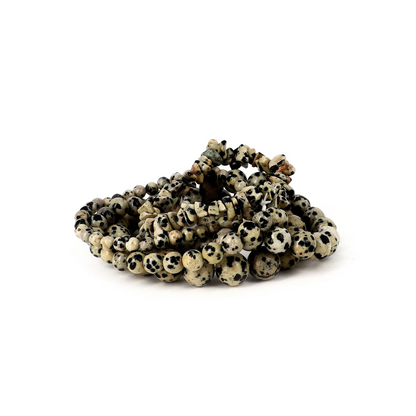 Bracelet Jaspe Dalmatien - pierres naturelles