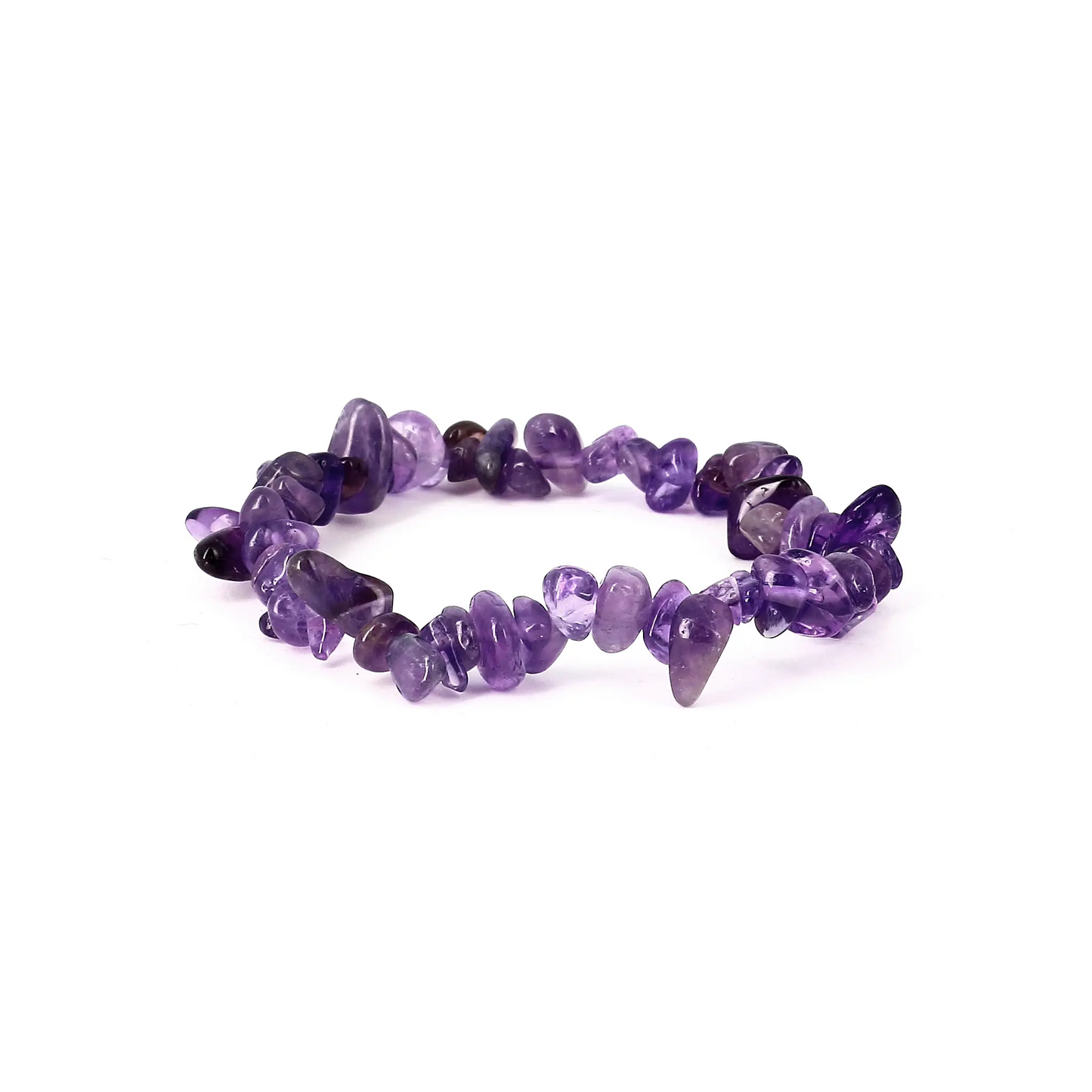 Amethyst tumbled stone